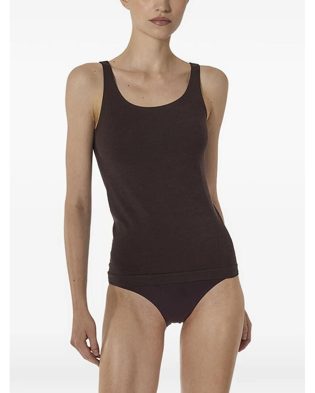 Wolford Black Seamless Virgin Wool Top