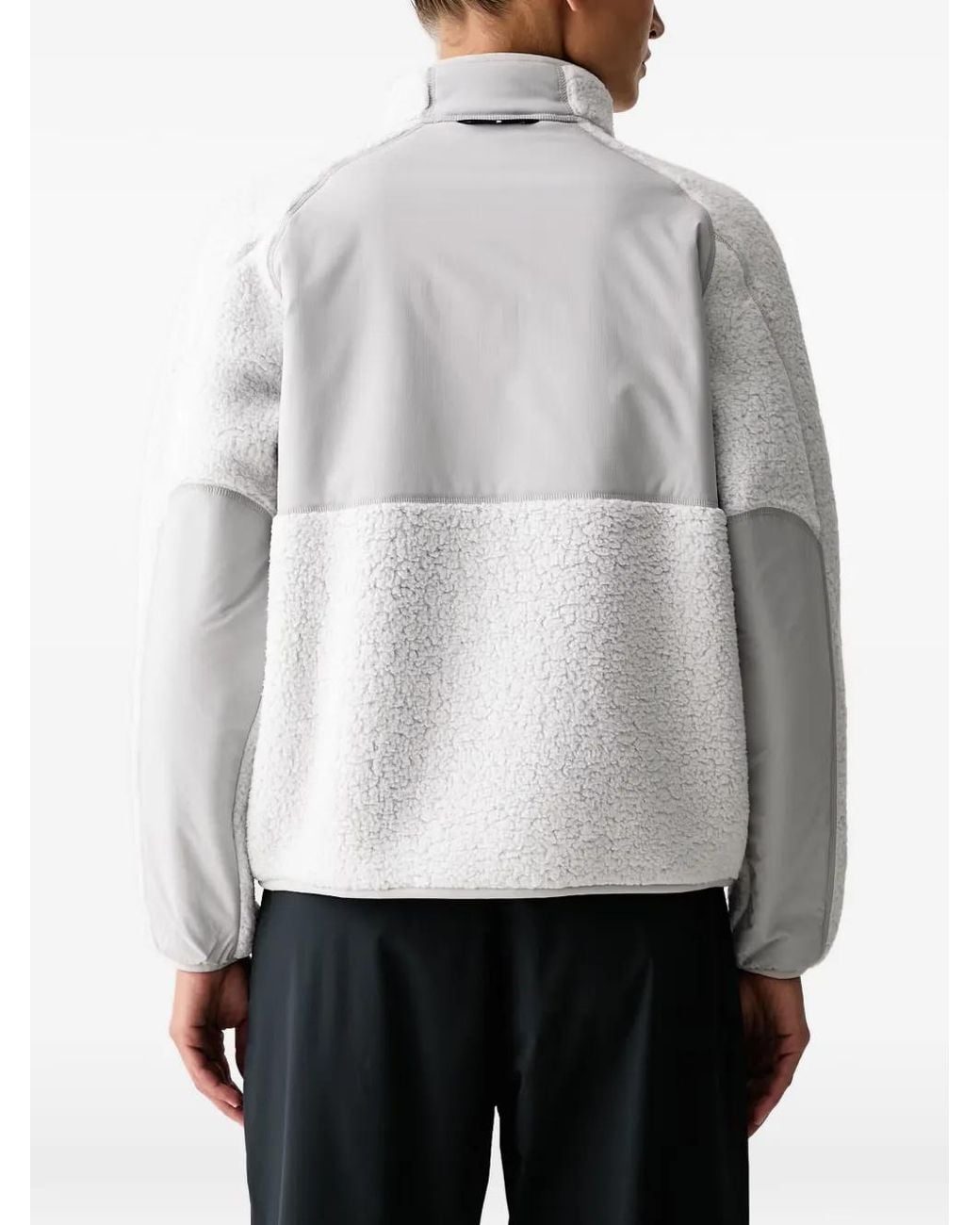 Peak Performance White Wildrush Pile Jacket