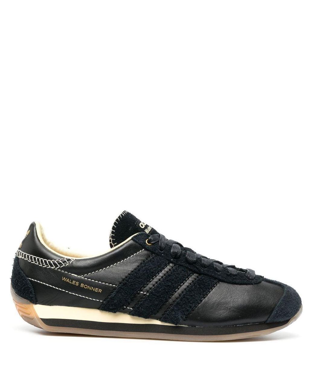 adidas X Wales Bonner Country Low-top Sneakers in Black | Lyst