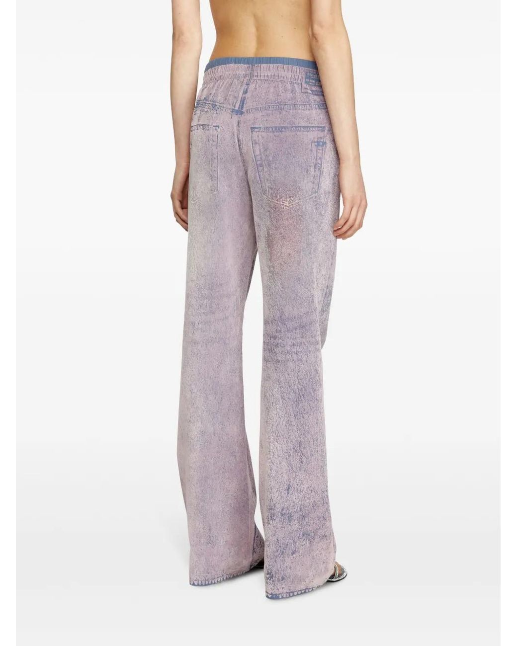 DIESEL Pink P-Nerv Track Pants