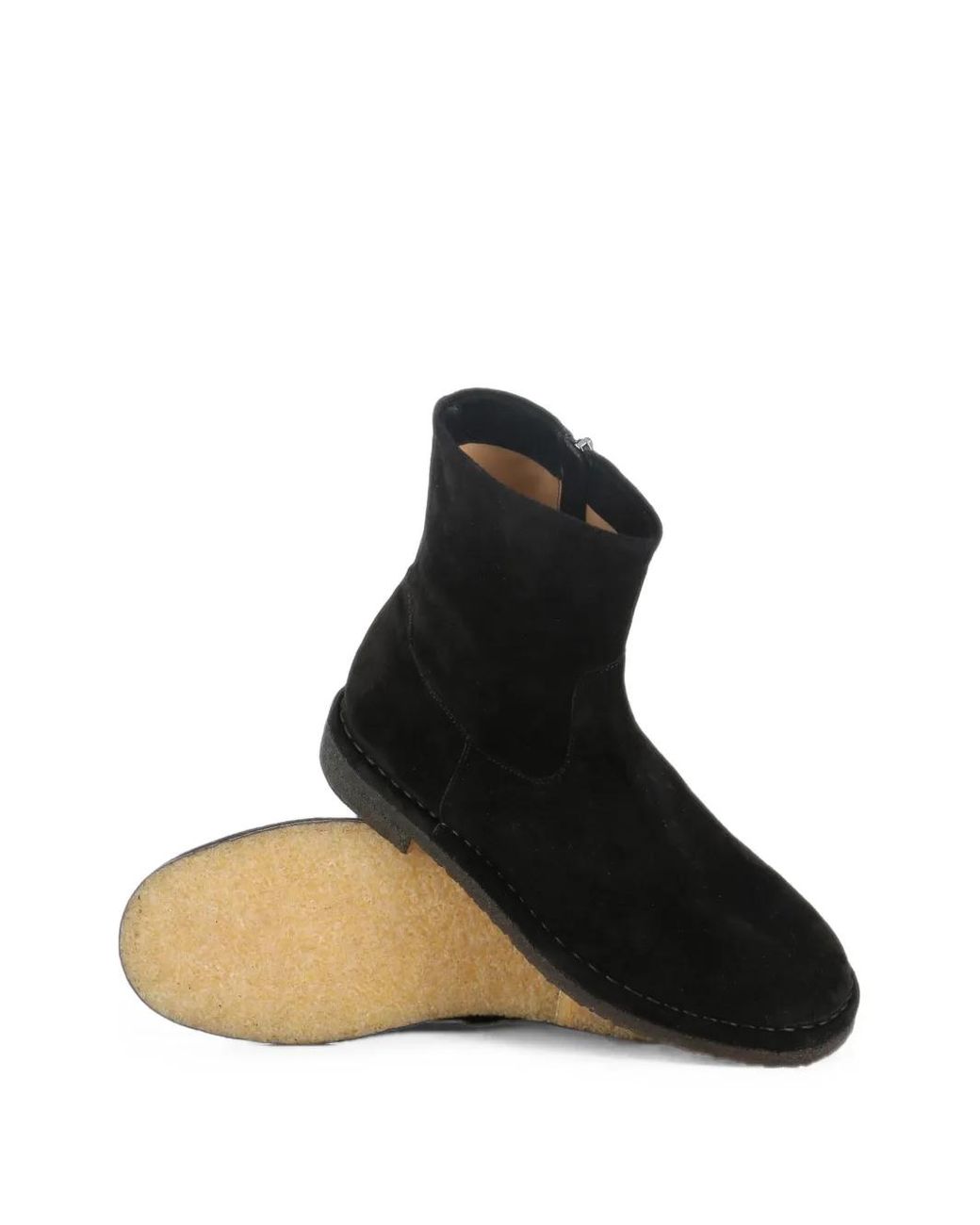 Roberto Del Carlo Black Suede Ankle Boots
