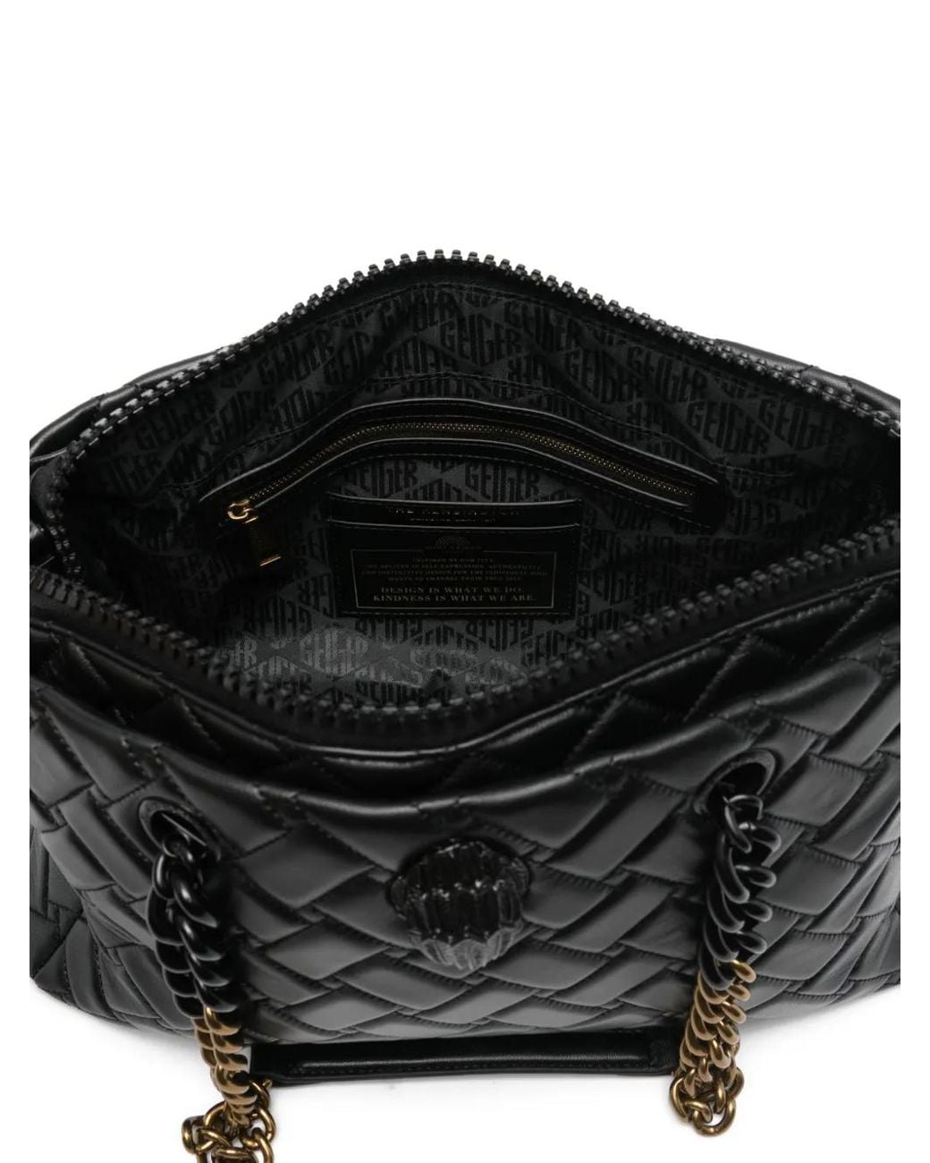 Kurt Geiger Black Kensington Tote Bag