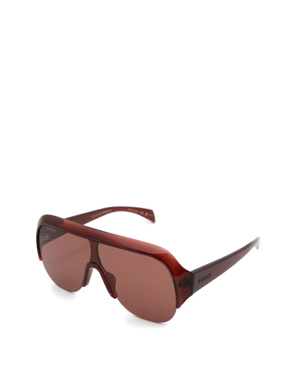 Gucci Pink Oversized-Frame Sunglasses