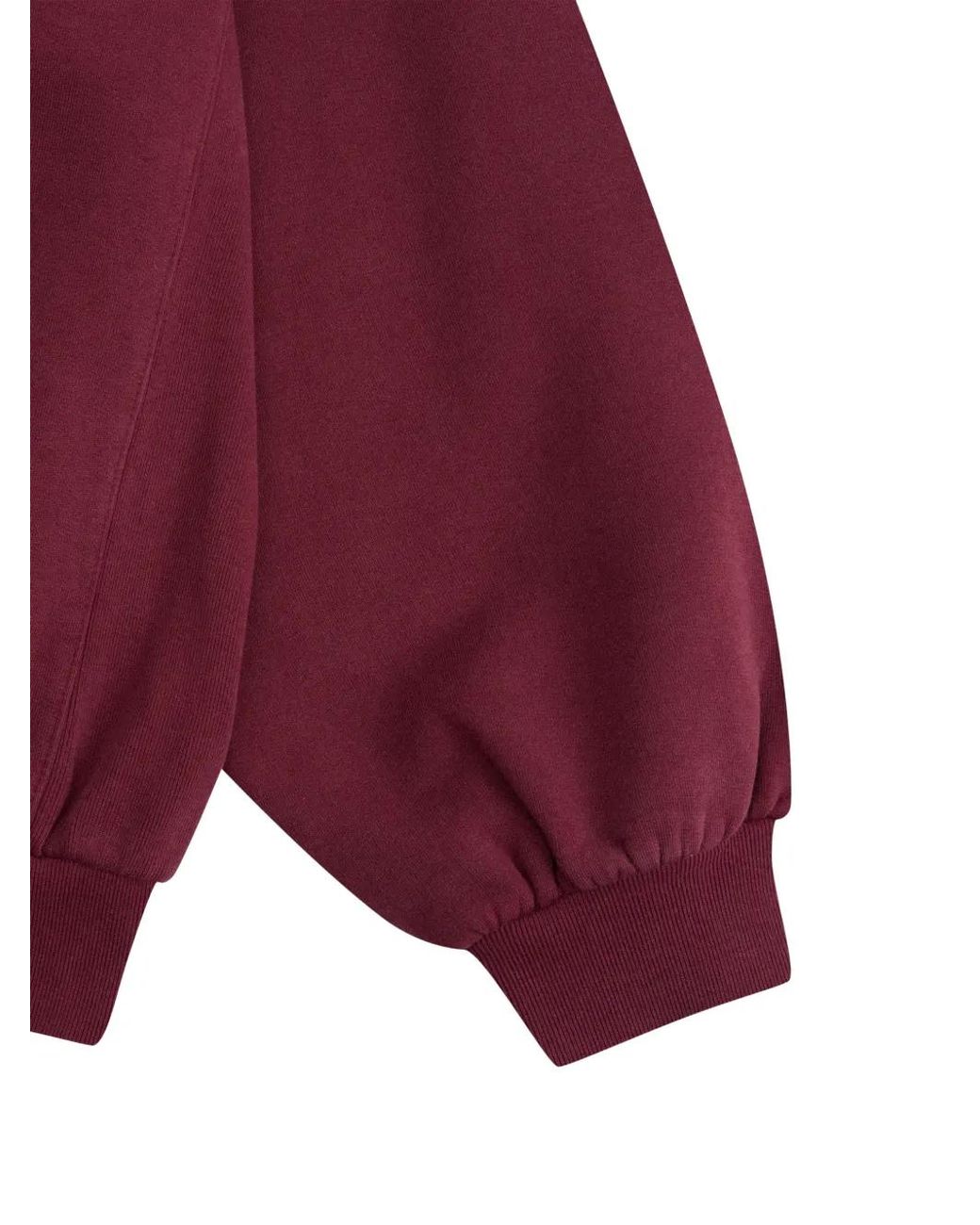 Gosha Rubchinskiy Red Logo-Print Oversized Sweater