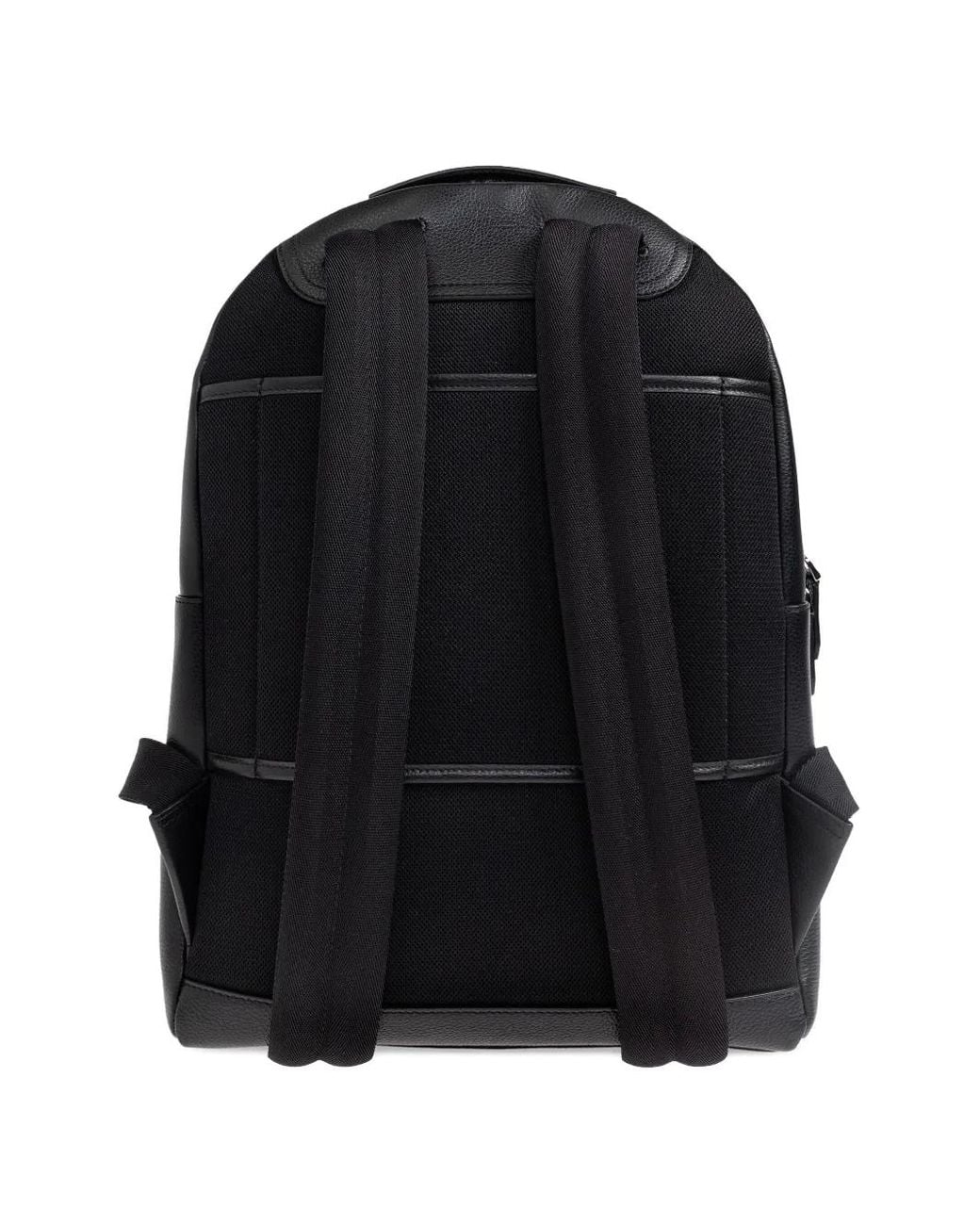 Bally Black Capitol Zip Backpack for men