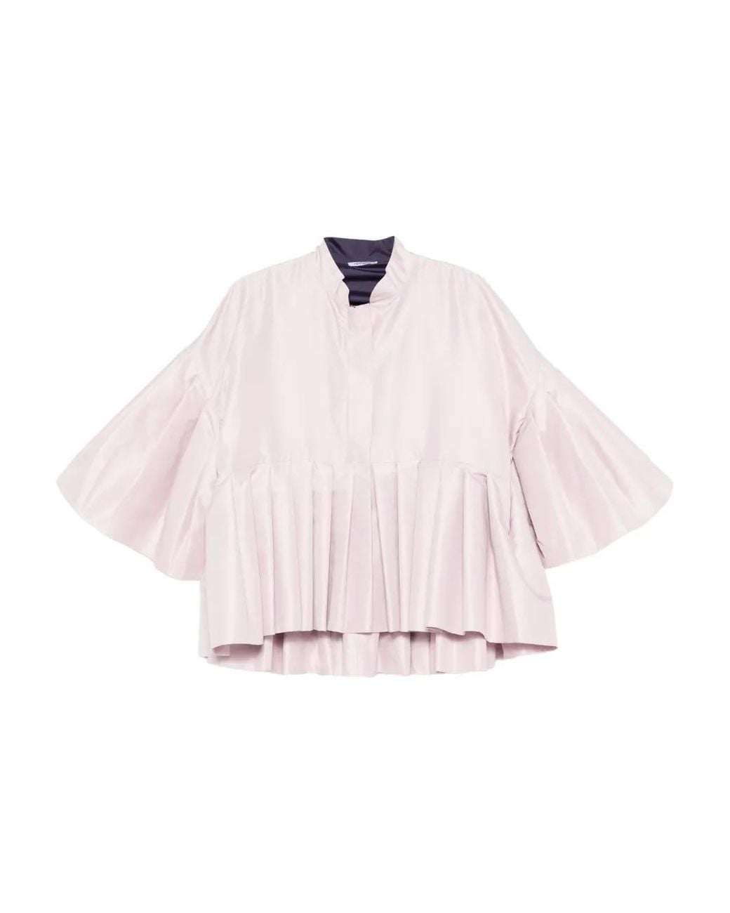 Parlor Pink Flounce-Hem Jacket