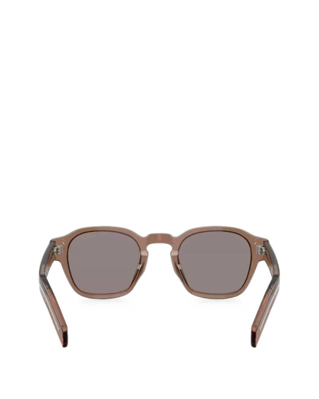 Prada Gray Square-Frame Sunglasses