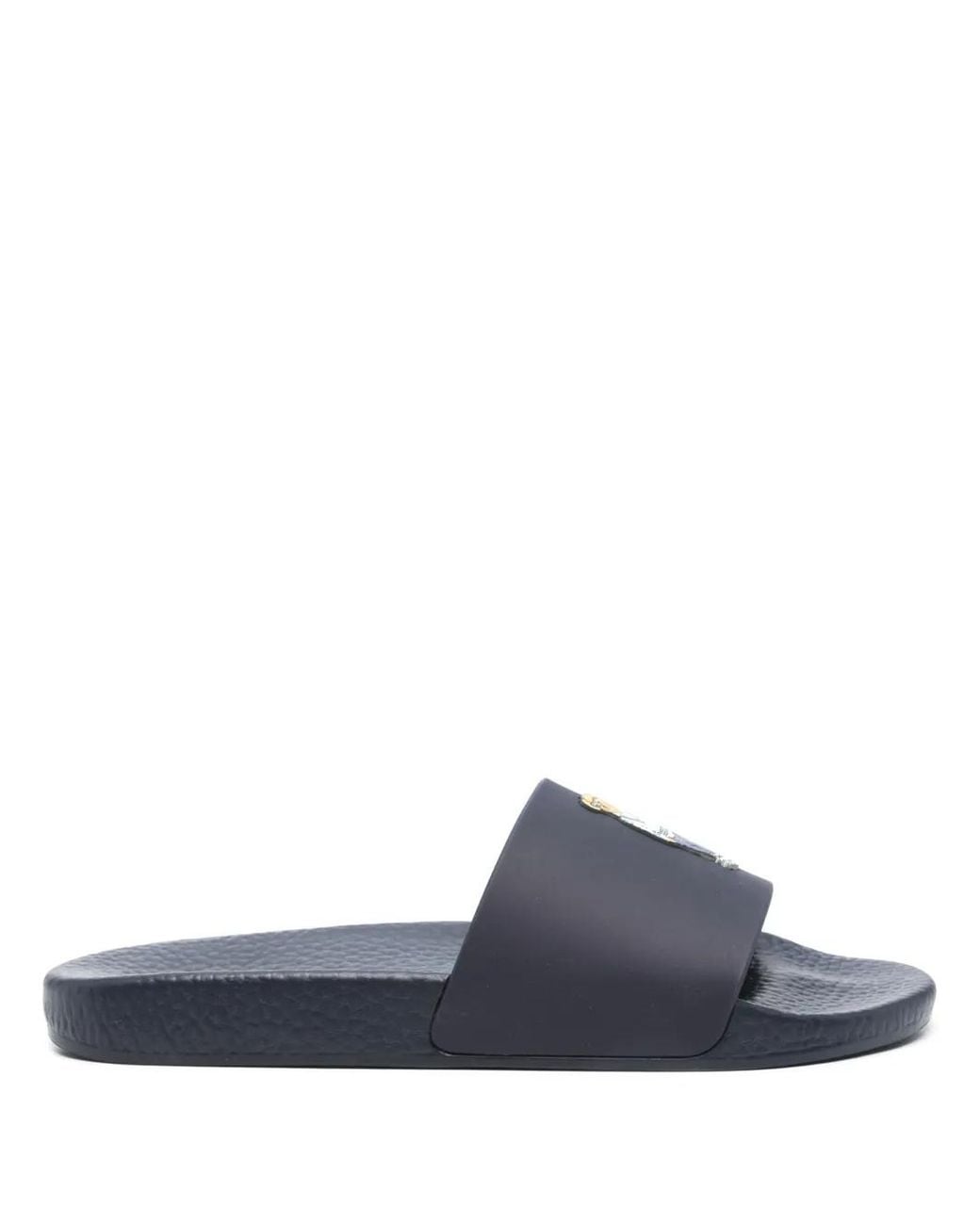 Polo Ralph Lauren Blue Polo Bear Slides for men