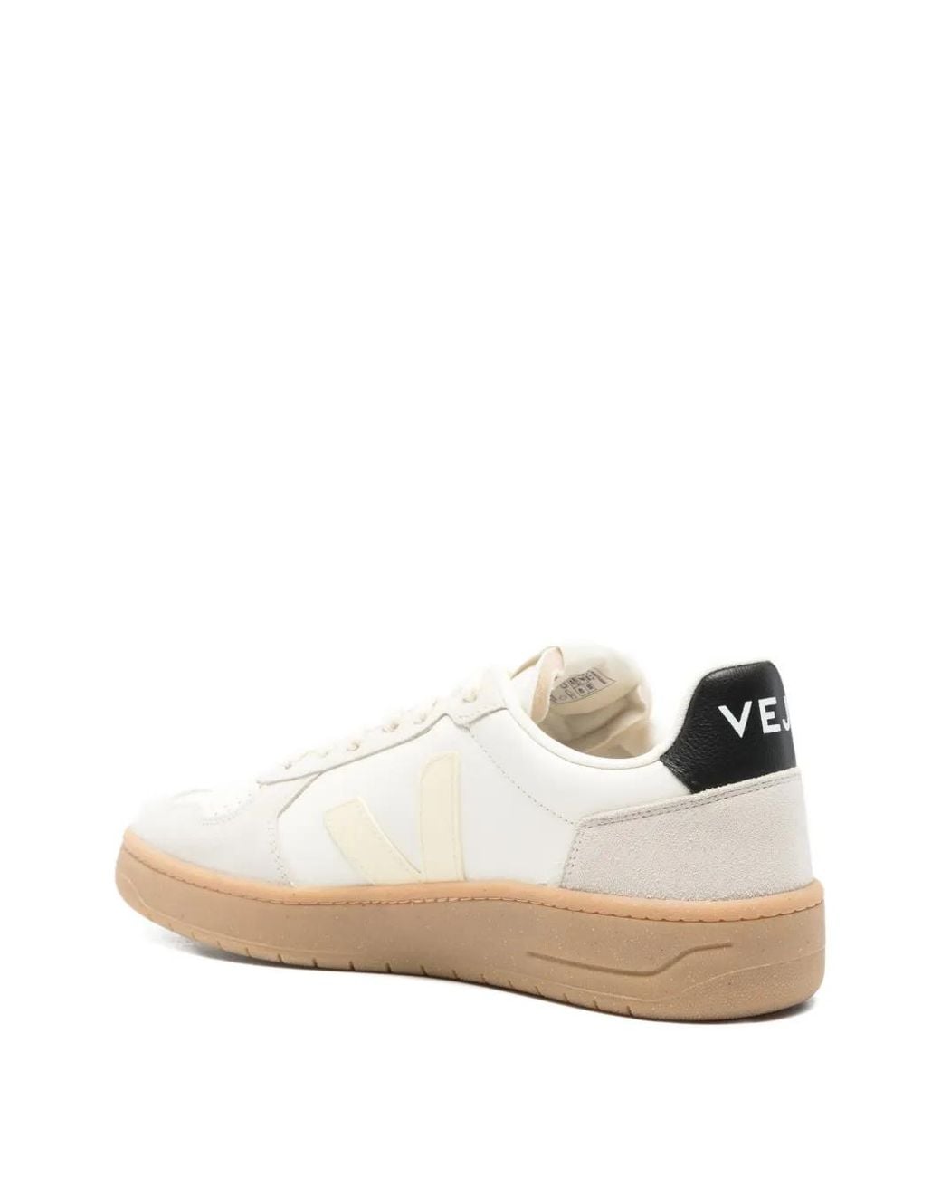 Veja Natural V-82 Perforated Trainers for men