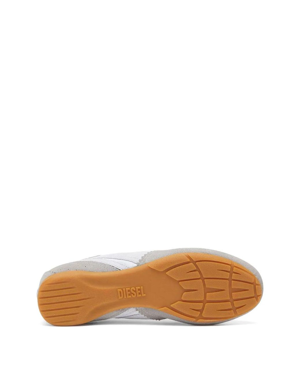 DIESEL White D-Mile Low-Top Sneakers