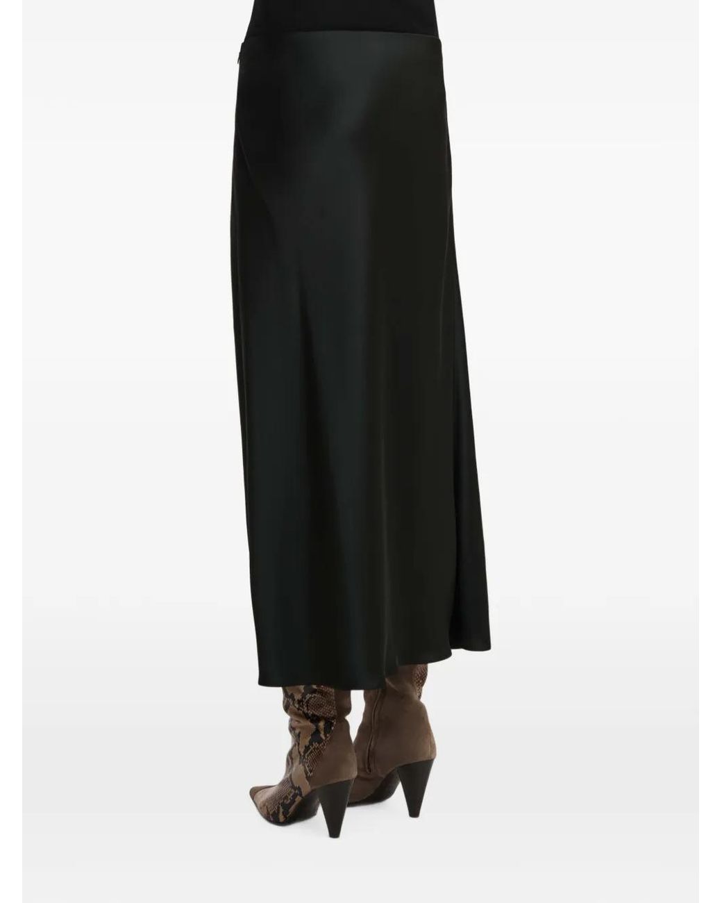 Khaite Black Demi Skirt