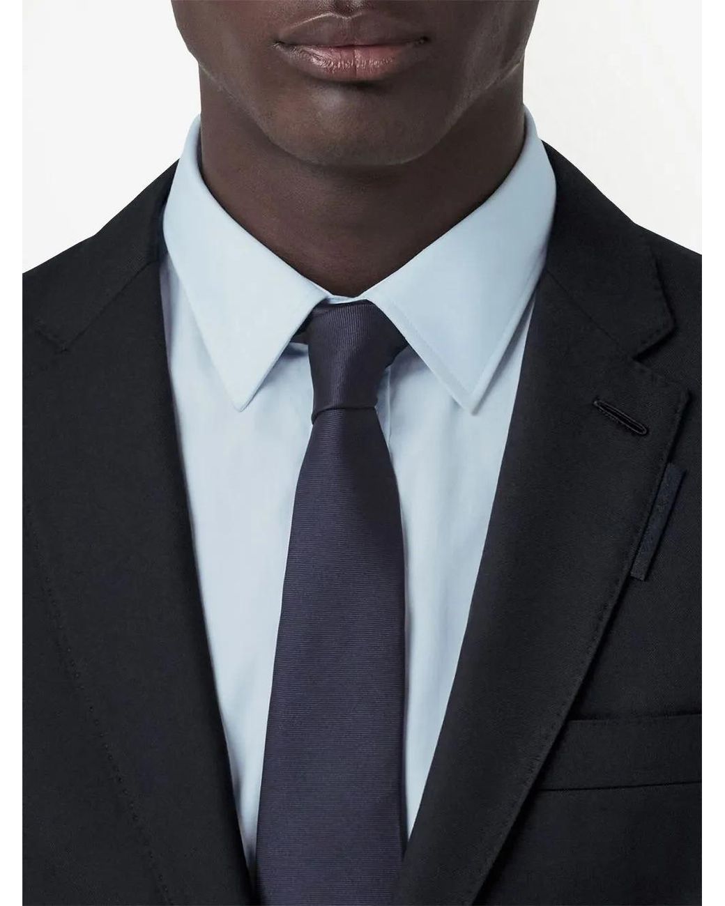 Burberry Black Single-Breasted Suit Jacket for men