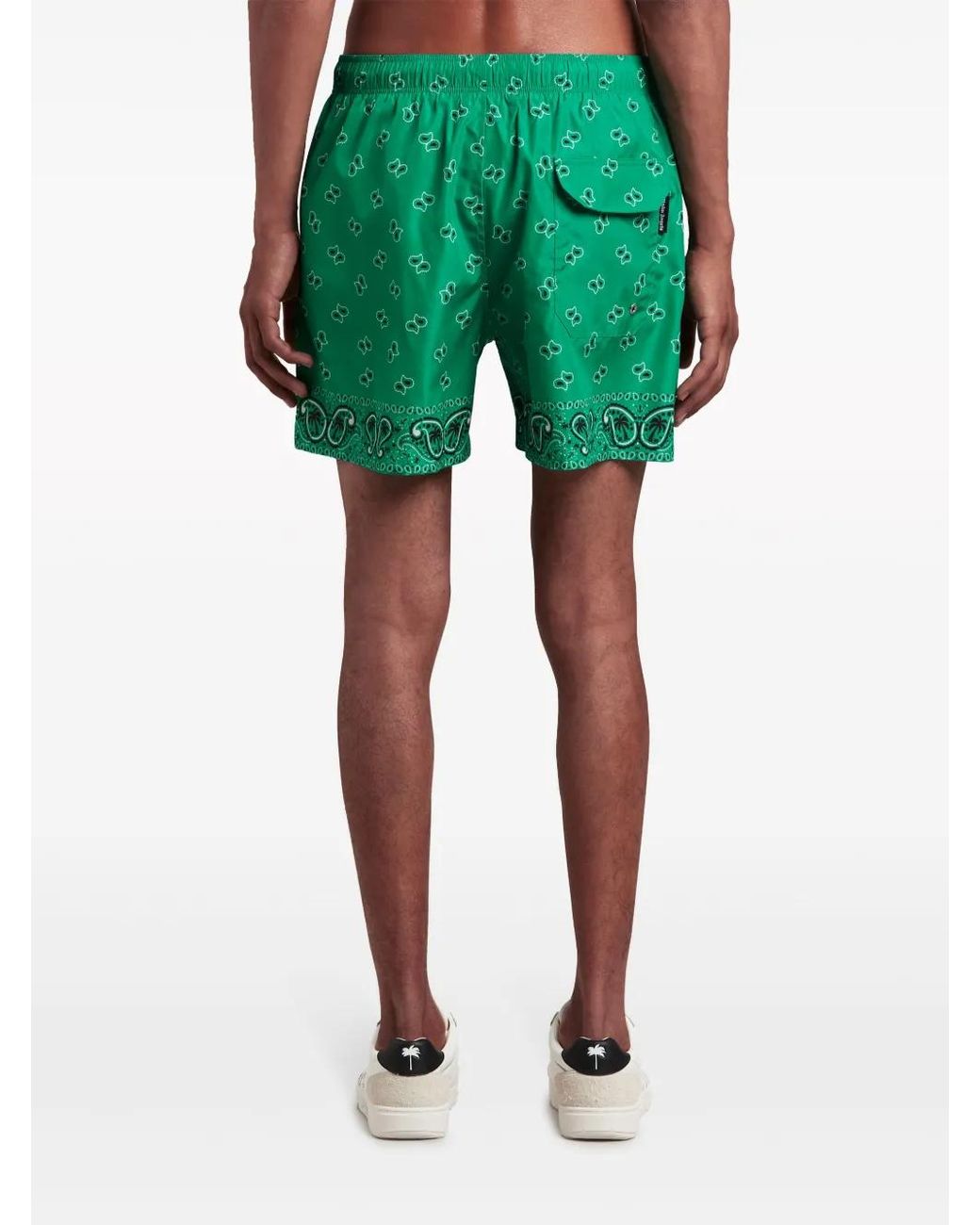 Palm Angels Green Swimsuit for men