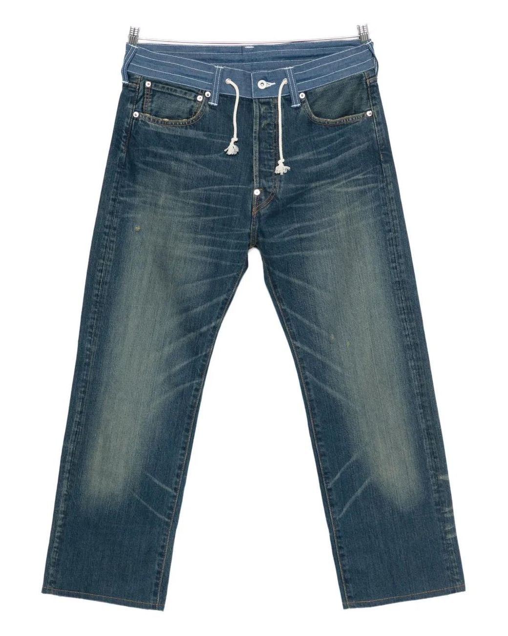 Junya Watanabe Blue Denim Cotton Jeans for men