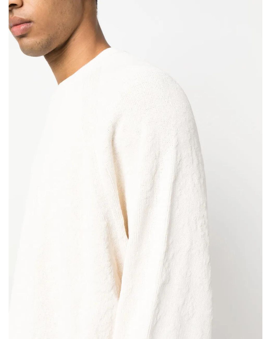Pull À Manches Oversize Y-3 pour homme en coloris White