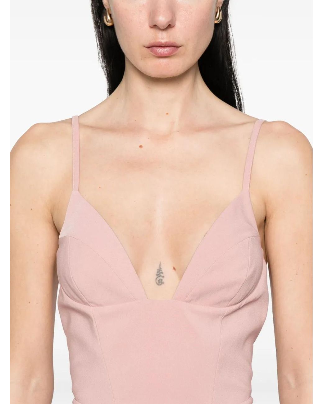 DSquared² Mistress Midi-Jurk in het Pink