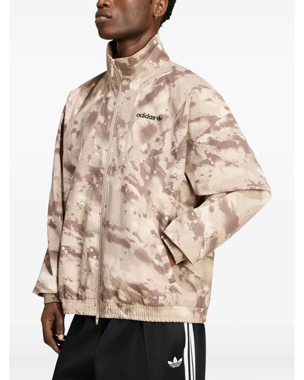 Adidas Natural Camo Cutline Jacket for men