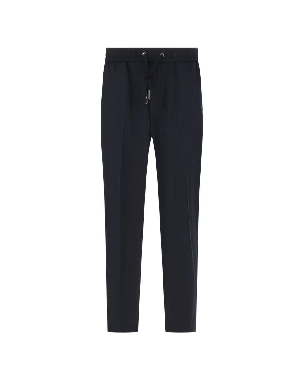 Iceberg Blue Drawstring Tapered Trousers for men
