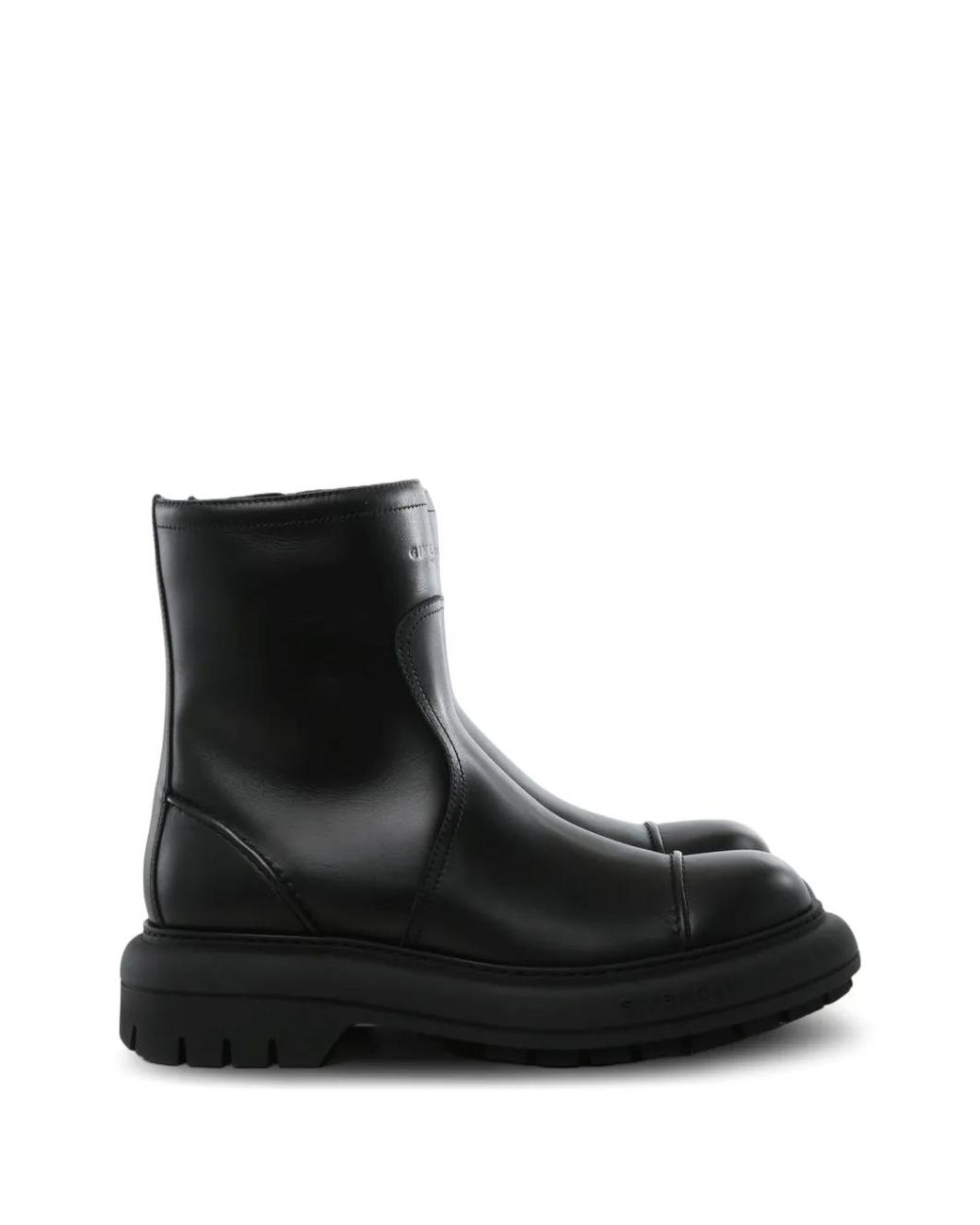 Givenchy Cargo Bikerstiefel Aus Leder in Black für Herren
