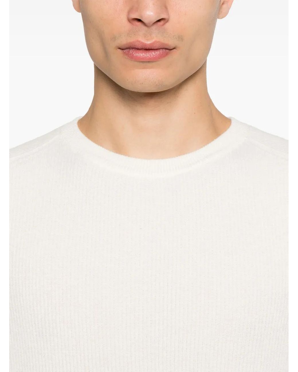 Pull En Cachemire Bruno Manetti pour homme en coloris White
