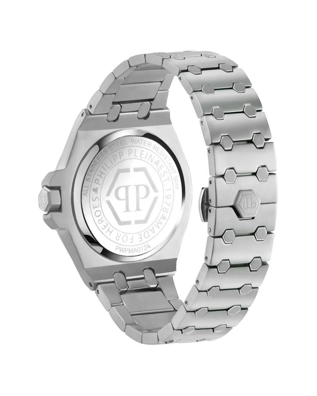 Philipp Plein Black Extreme Gent 43Mm for men