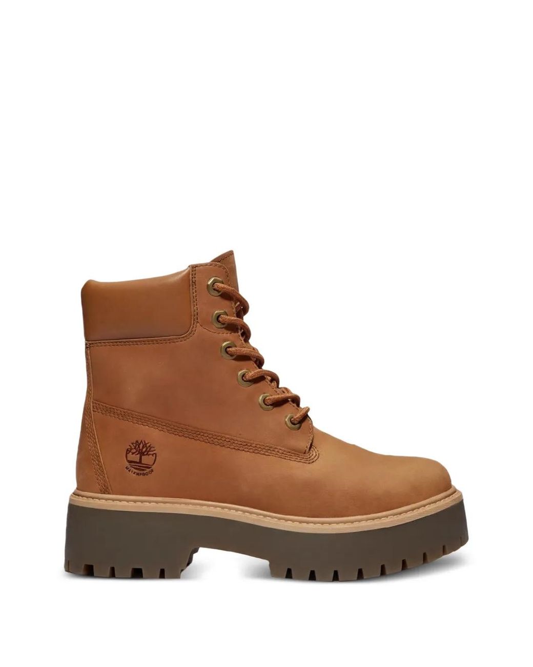 Timberland Brown Stone Street Platform Boots for men
