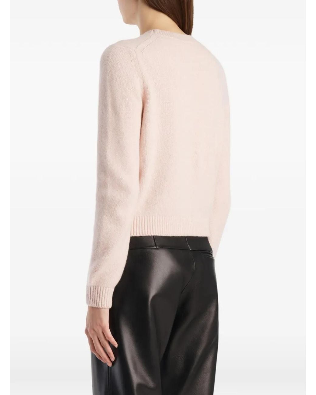 Khaite Pink Leta Pullover