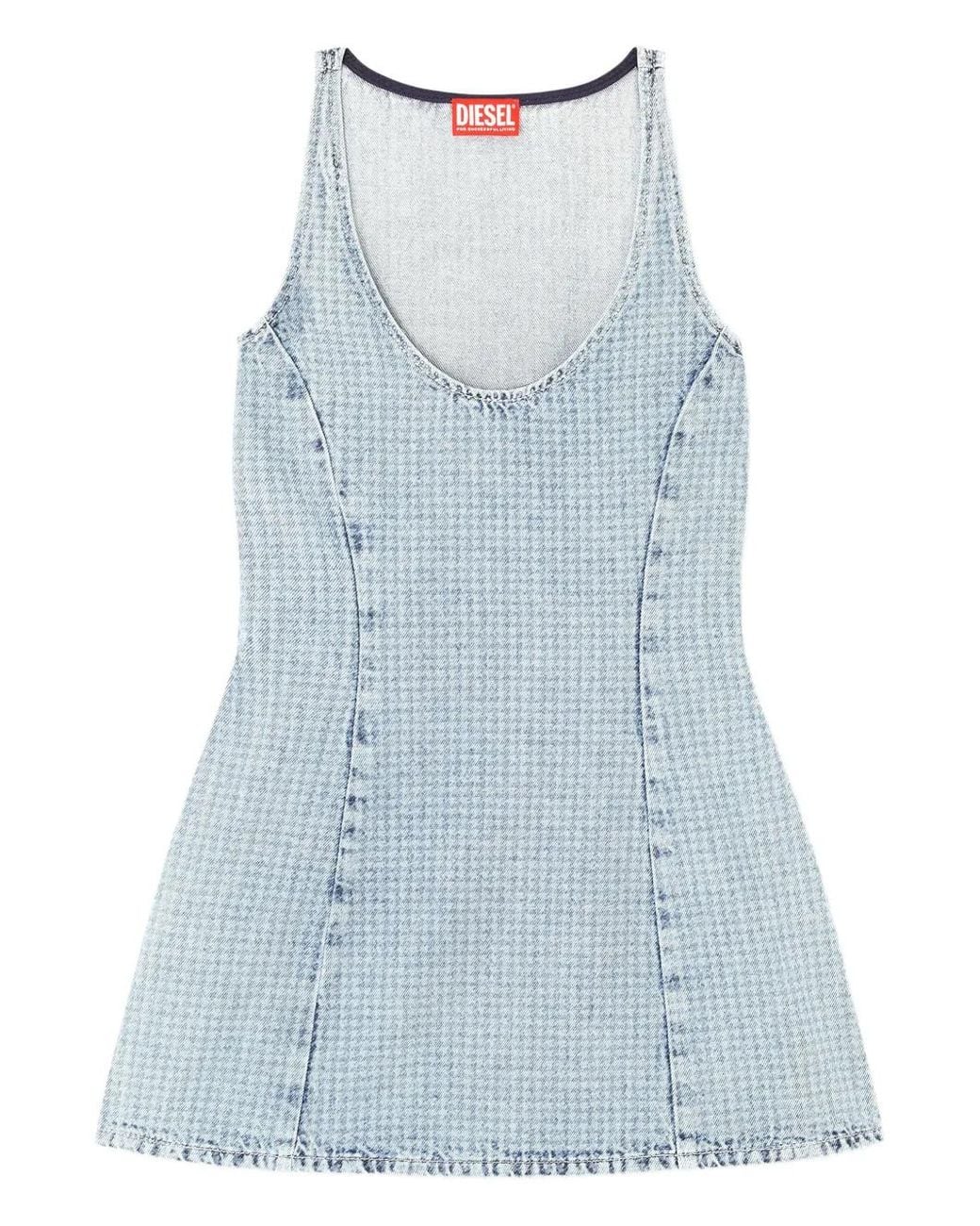 DIESEL Blue Short Dress