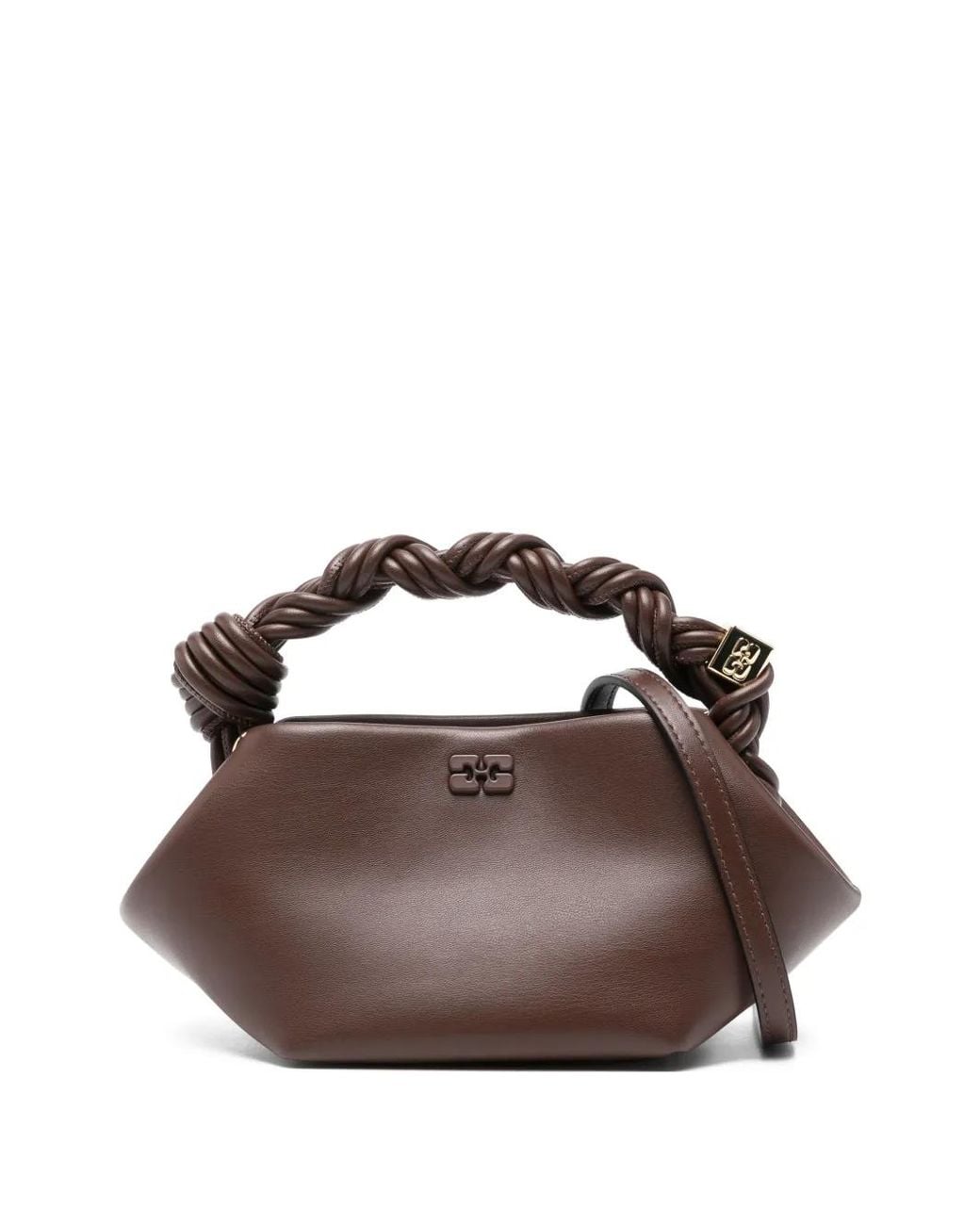 Ganni Brown Tote Bags
