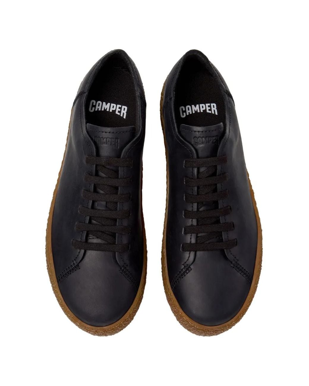 Camper White Peu Terreno Leather Sneakers for men