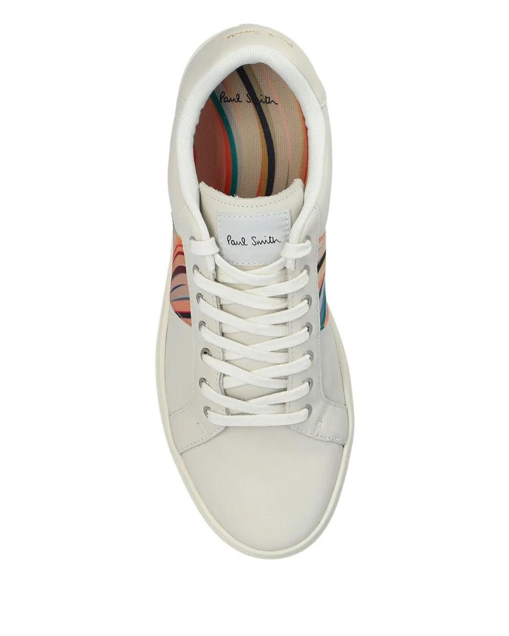 Paul Smith White Leather Sneakers