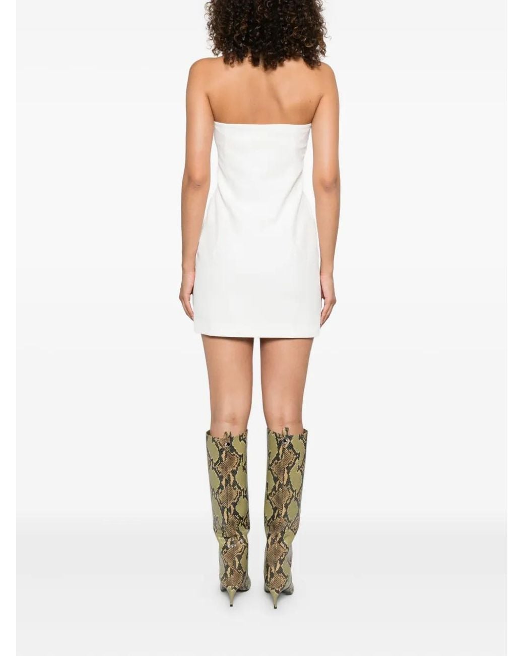 The Attico White Mini Dress