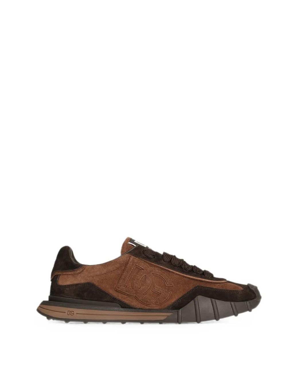 Dolce & Gabbana Brown Sneakers Bassa for men