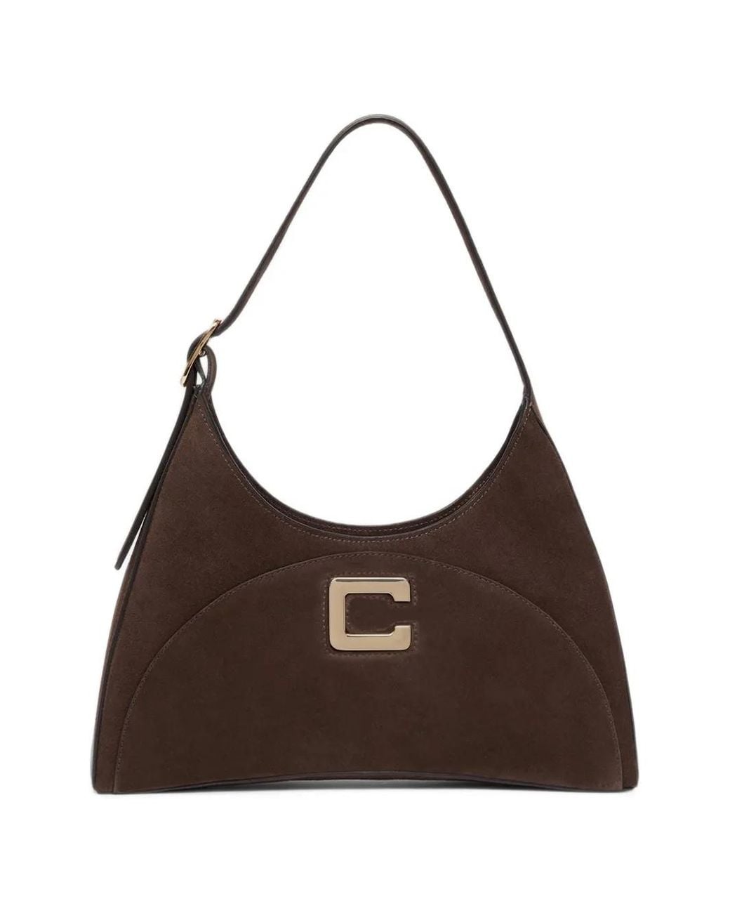 CAREL PARIS Brown Sac Porté Épaule Concorde Médium