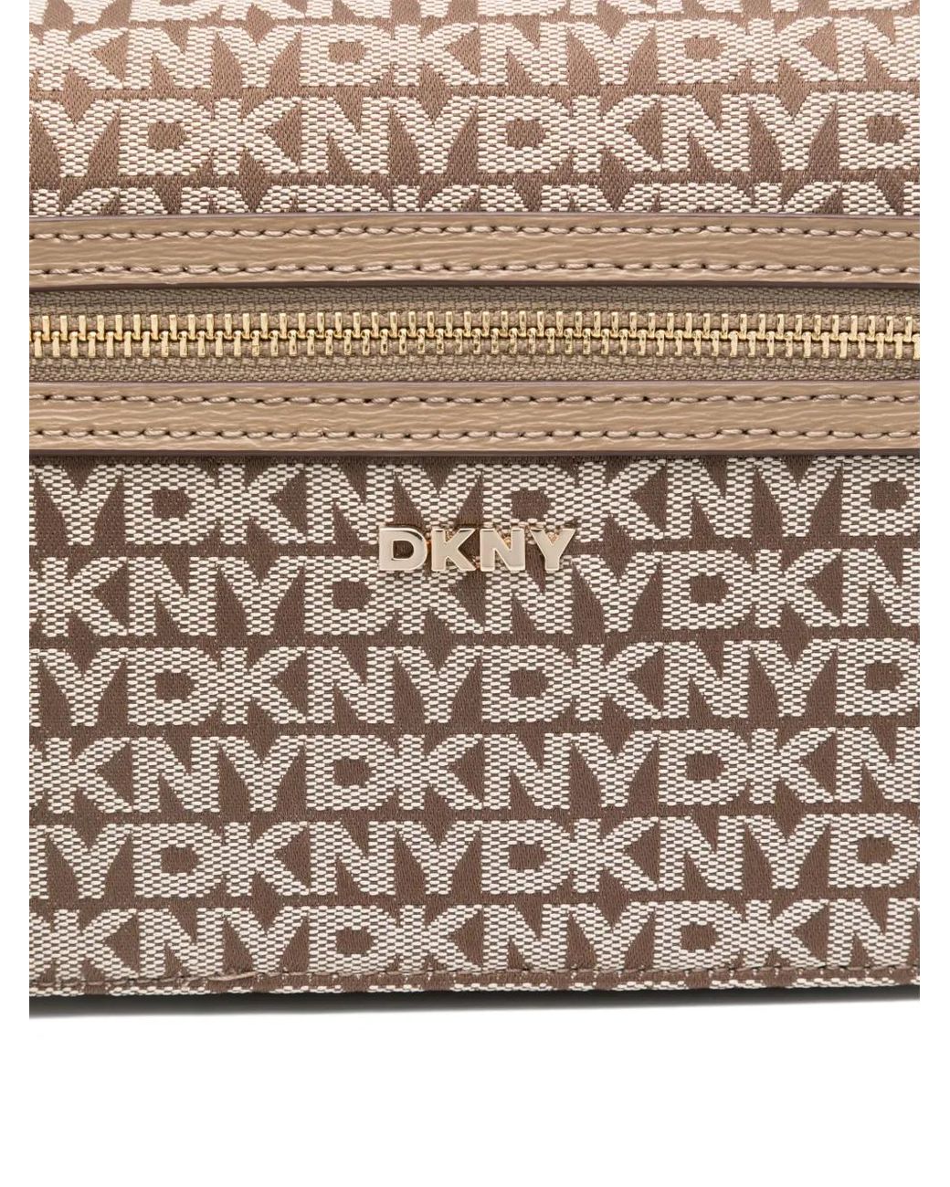 DKNY Gray Medium Bryant Ave Cross Body Bag