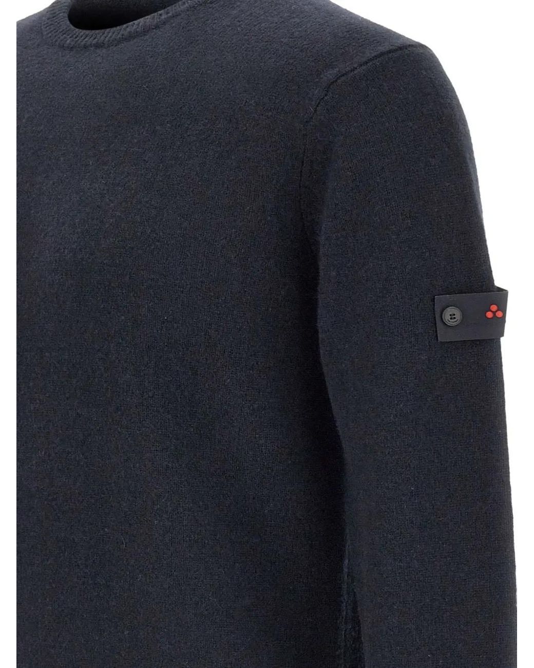 Peuterey Pullover Mit Logo-Patch in Blue für Herren