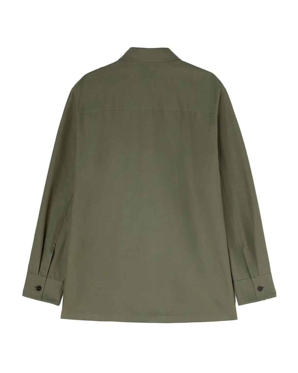 Jil Sander Green Casual Shirts for men