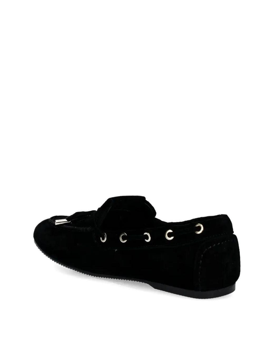 Guess Black Tassel-Detail Loafers