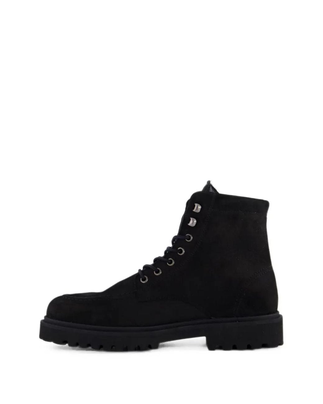 Nubikk Black Ethan Harvey Hiking Boots for men