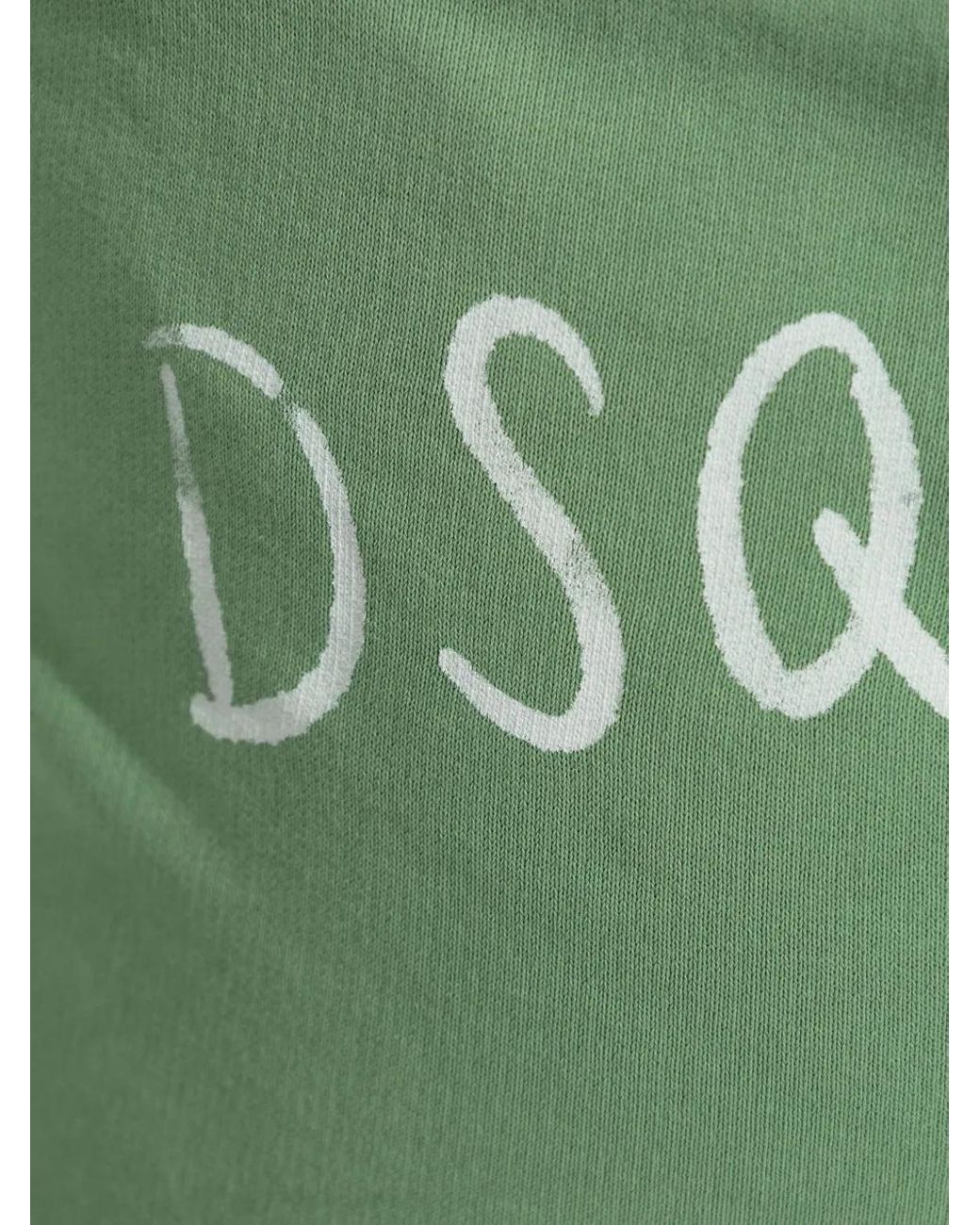 DSquared² Green Rolled-Hem Drawstring Shorts