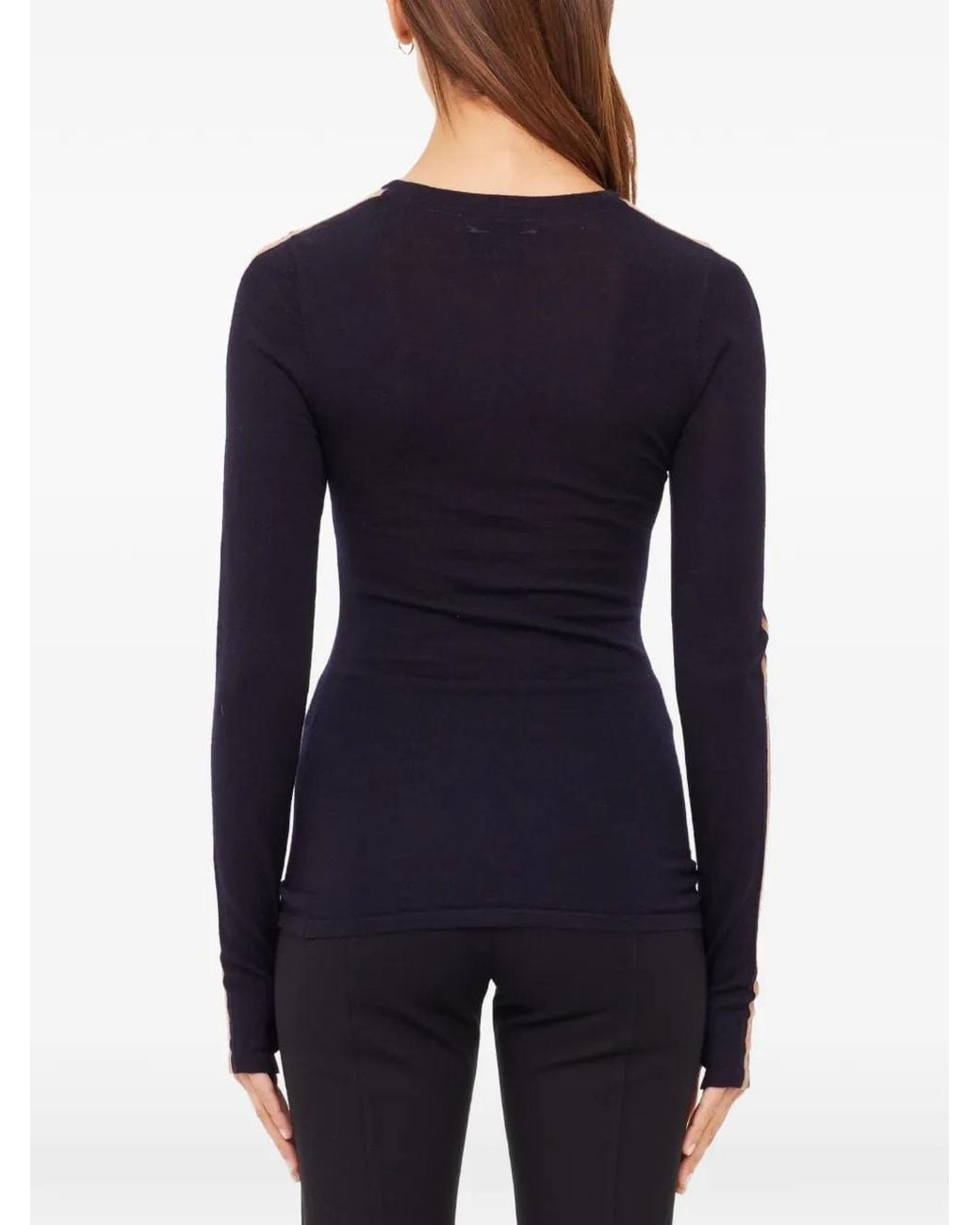 Top A Maniche Lunghe di The Upside in Blue