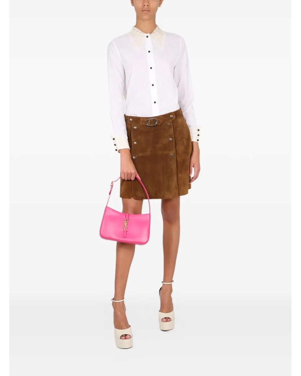 Saint Laurent White Camicia
