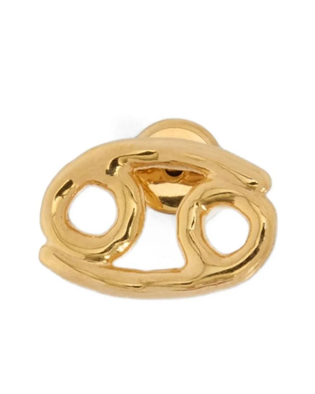 Jil Sander Metallic Zodiac Earring