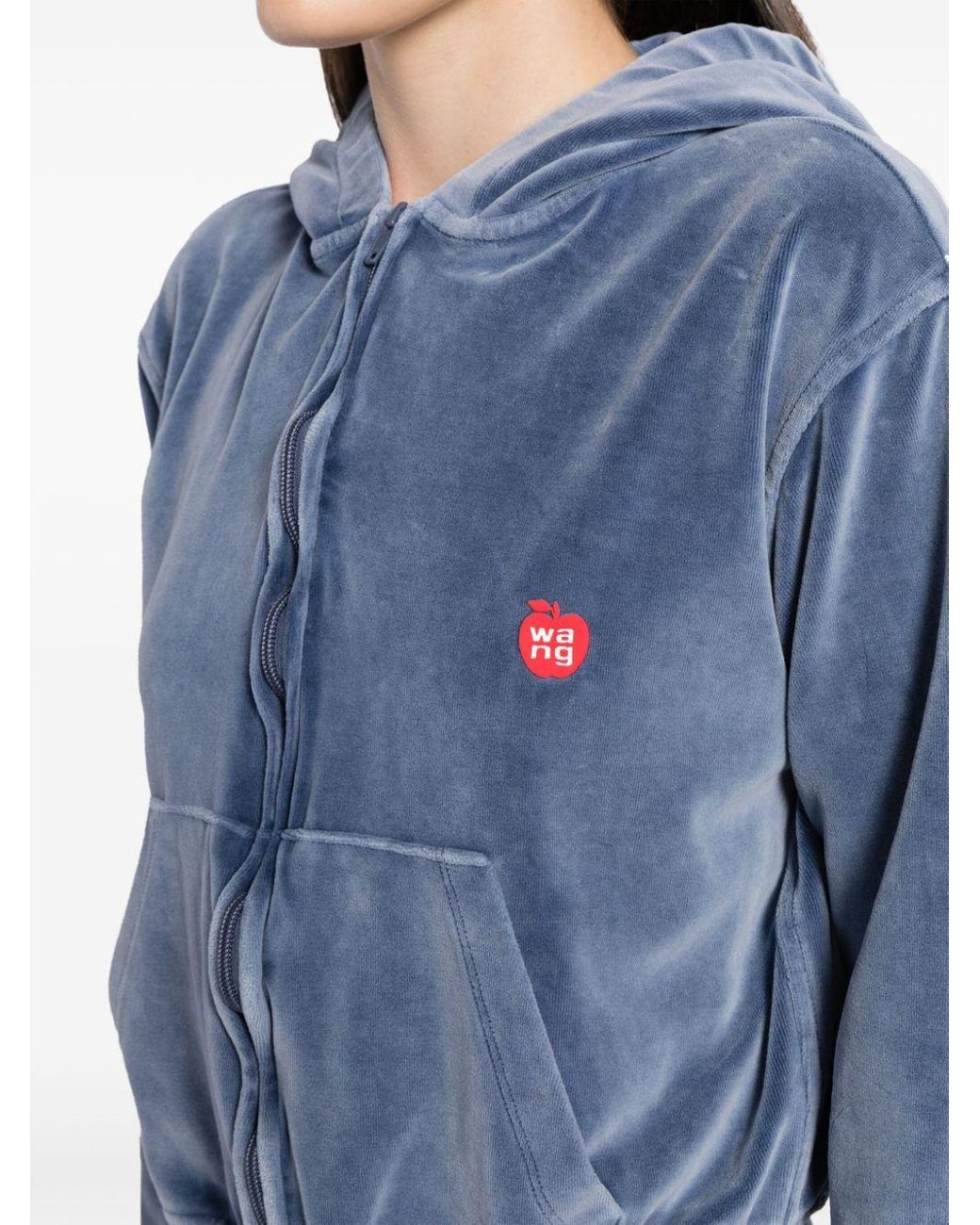 Little remix velour hoodie sale