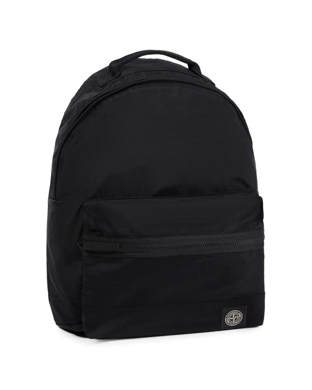 Stone Island 9200016 Rucksack Aus Beschichtetem Nylon Und Econyl in Black für Herren