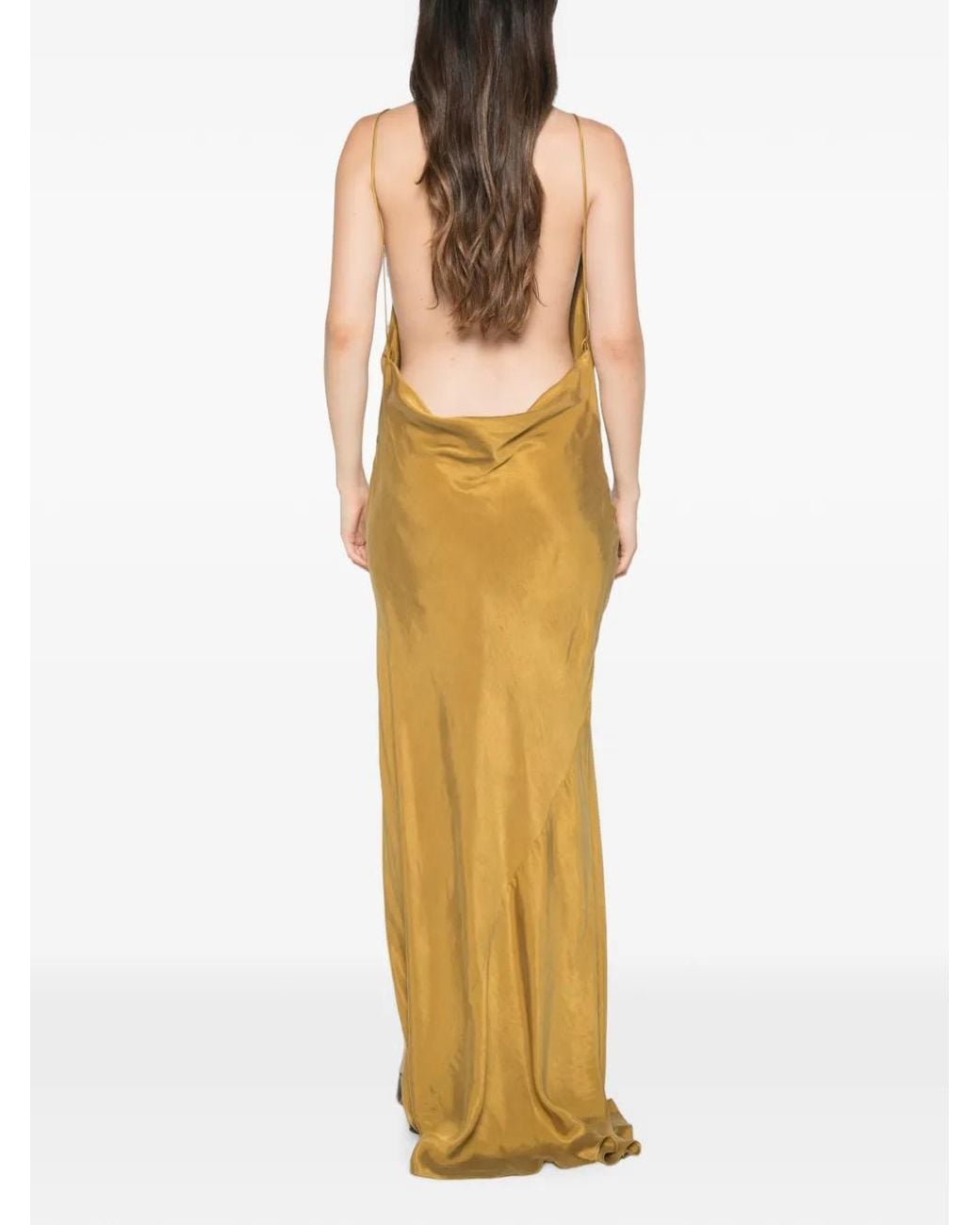 ANDAMANE Metallic Vera Maxi Dress