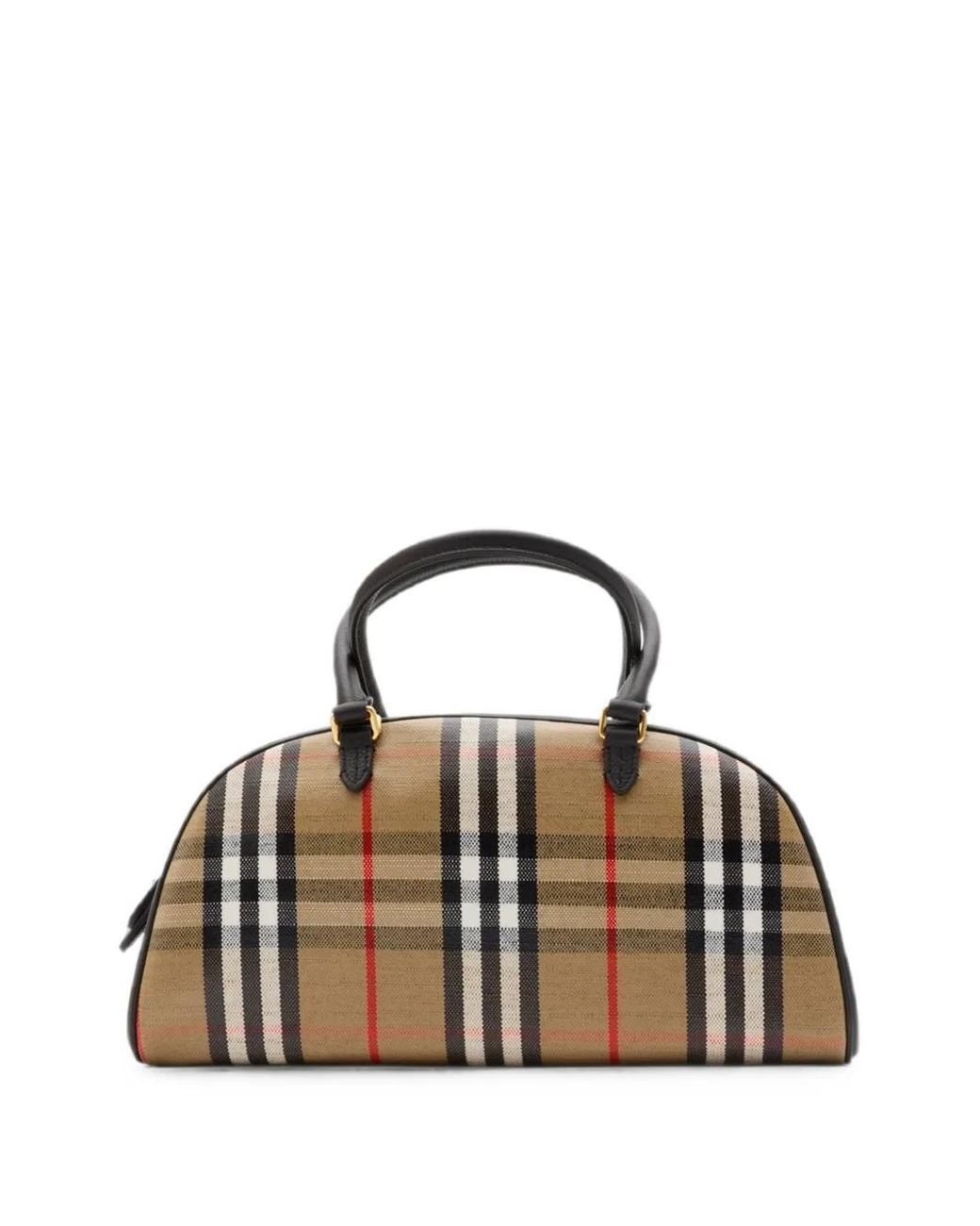 Burberry Brown Highlands Bowling Bag