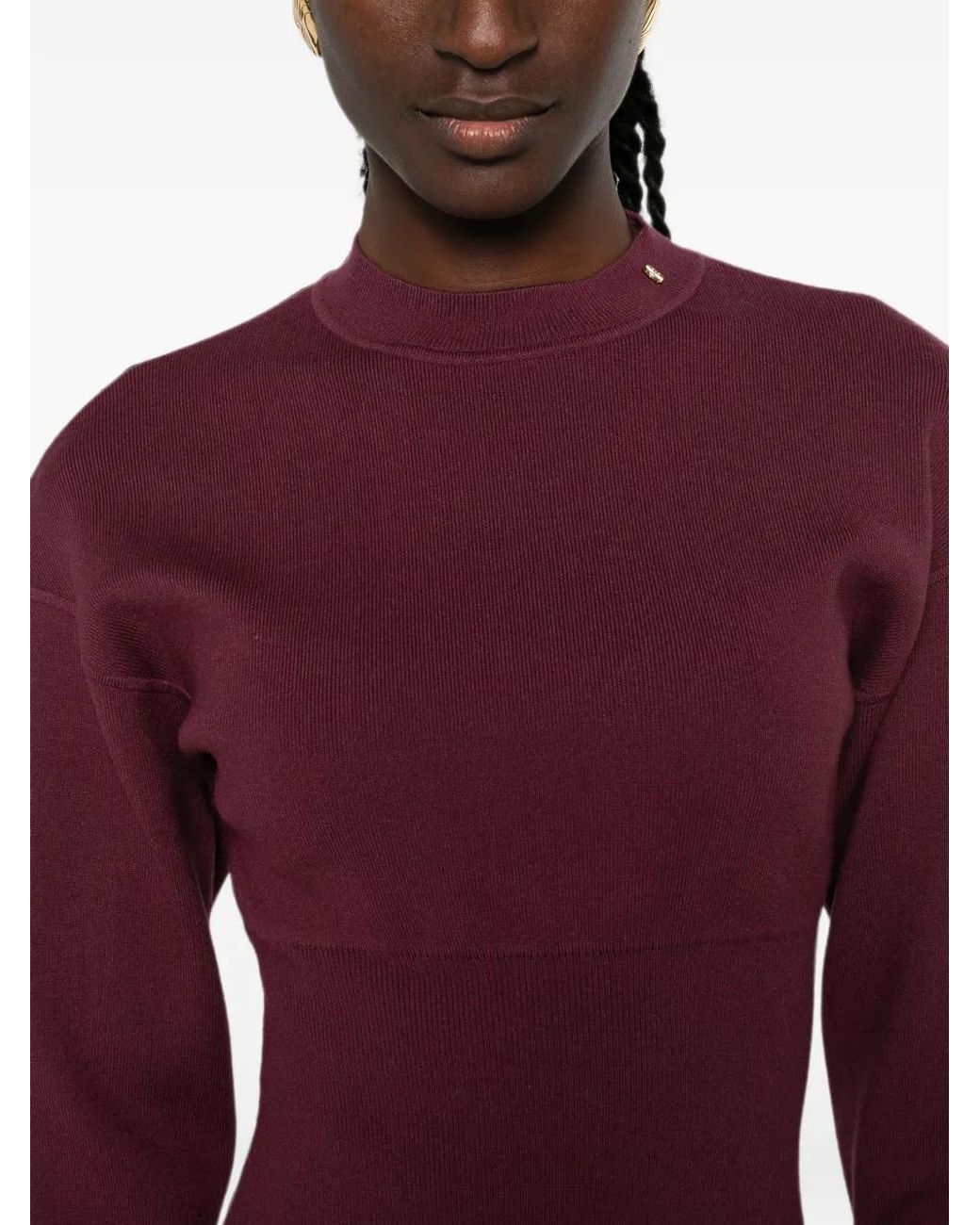 Anine Bing Purple Imane Dress