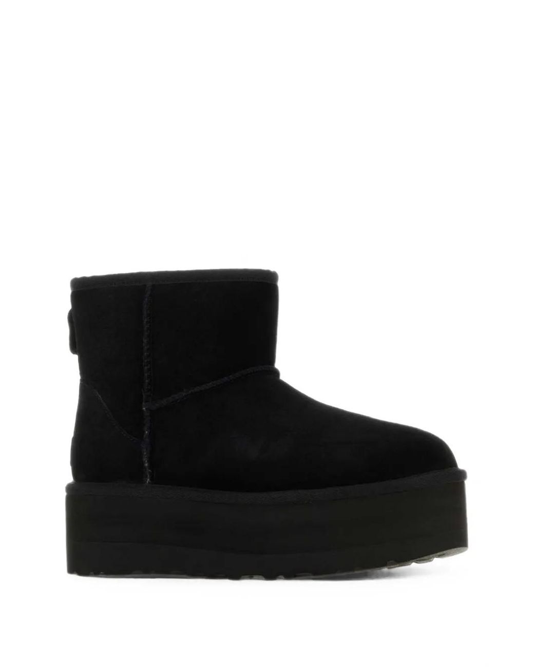 Ugg Black Classic Mini Platform Ankle Boots