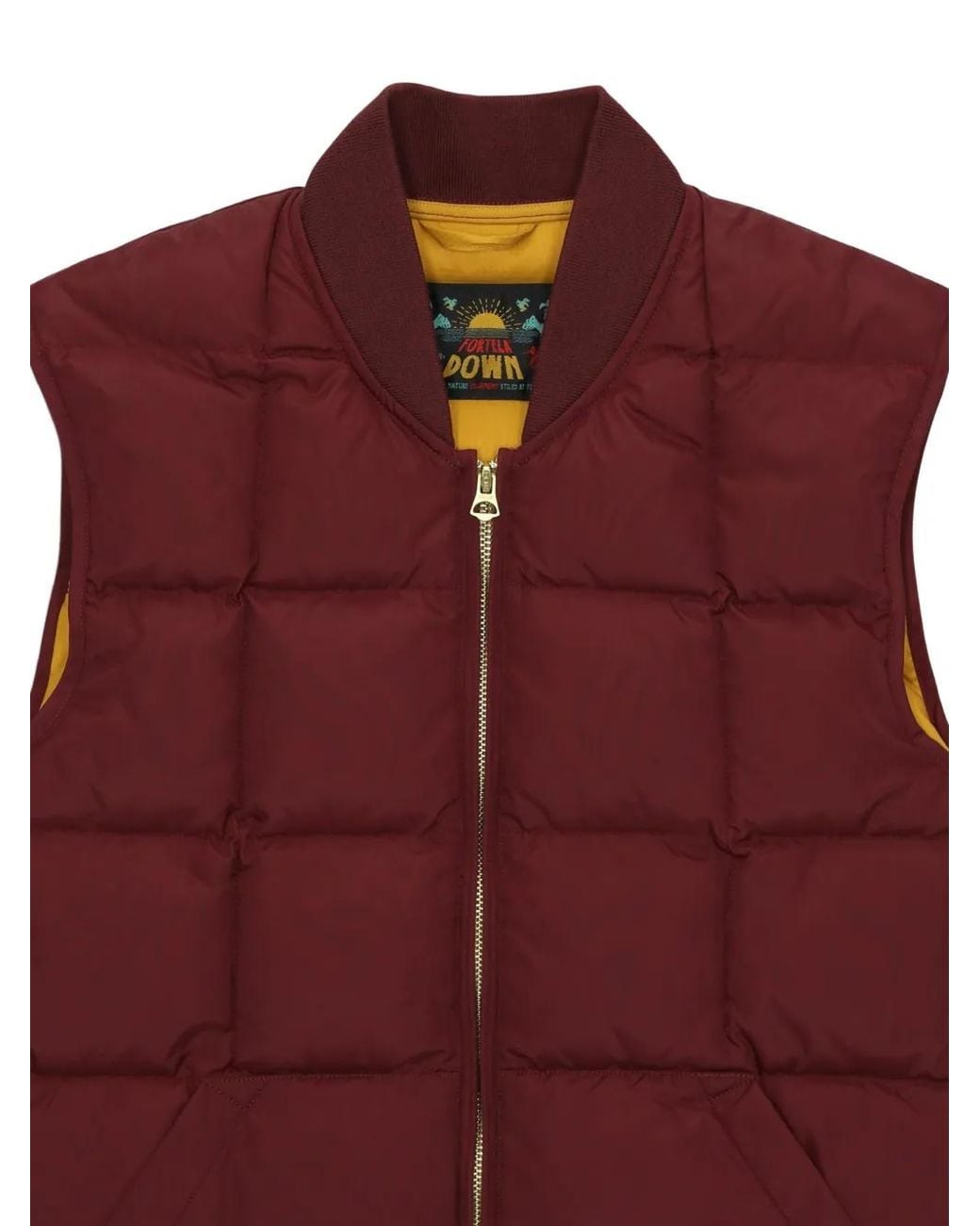 Fortela Red Vest1 Padded Gilet for men